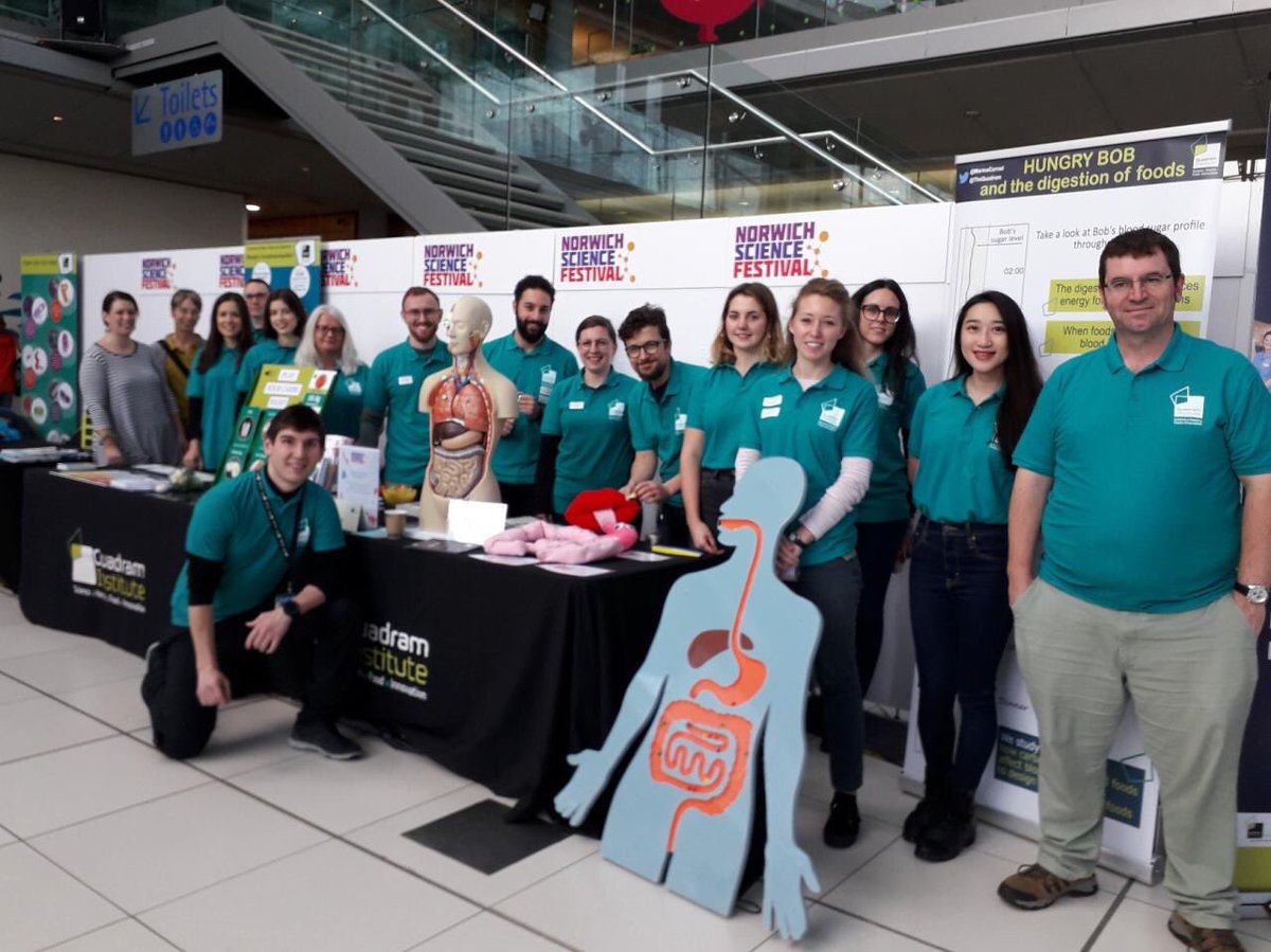We’re all ready for <a href="/NorwichResearch/">Norwich Research Park</a> Park day at <a href="/NorwichSciFest/">Norwich Science Festival</a>. Come meet our scientists working on food, health &amp; the microbiome