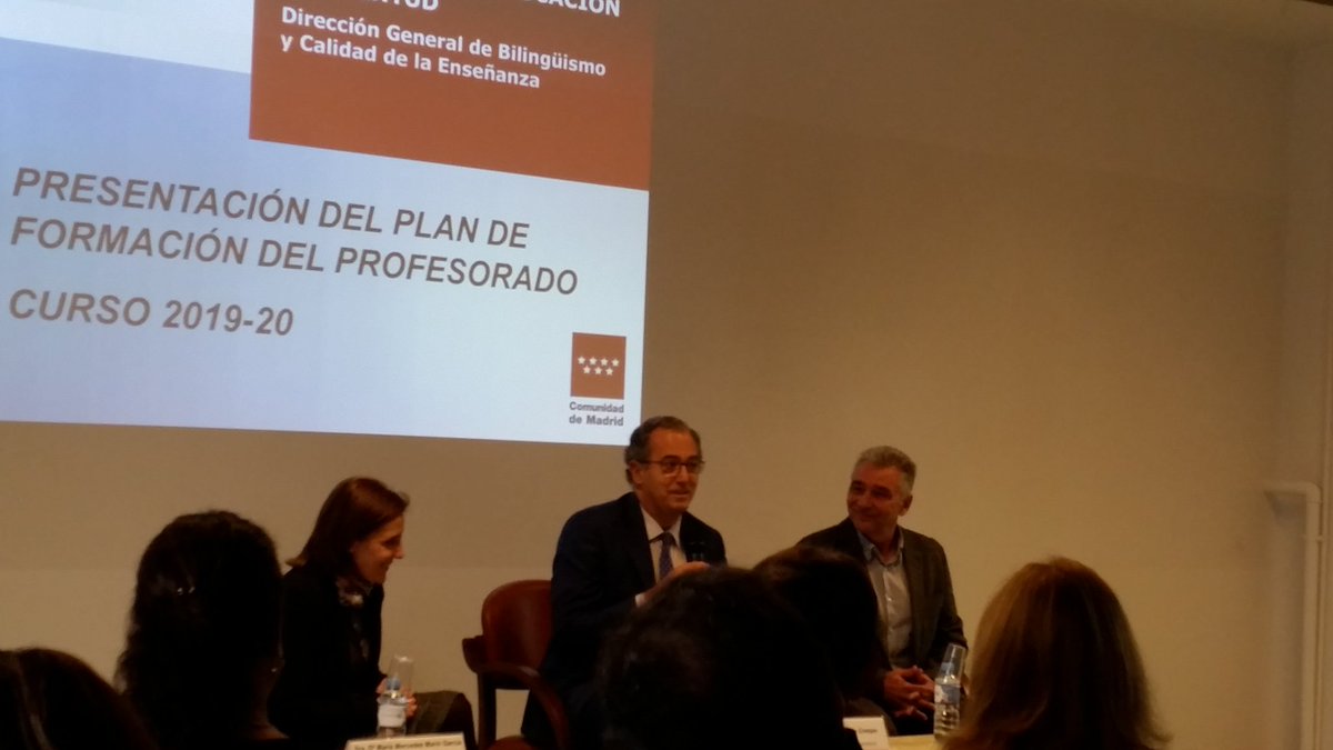CFA CIUDAD ESCOLAR (@cfa_gei) on Twitter photo Nuestro consejero <a href="/eossoriocrespo/">Enrique Ossorio</a> de #educacion presenta la formación docente de la #RedFormaciónMadrid de <a href="/ComunidadMadrid/">Comunidad de Madrid</a> Nuestro consejero <a href="/eossoriocrespo/">Enrique Ossorio</a> de #educacion presenta la formación docente de la #RedFormaciónMadrid de <a href="/ComunidadMadrid/">Comunidad de Madrid</a>