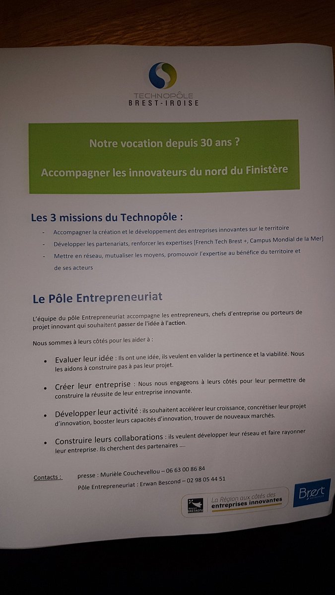 Technopôle de Brest tweet media