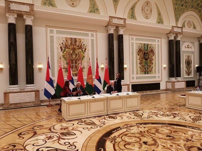 Cuba and Belarus sign collaboration agreements 