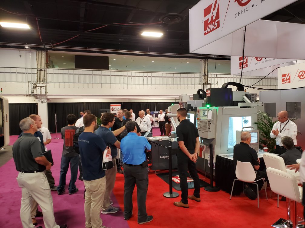 ProCobots's tweet image. Lots of interest in ProCobots at Southtec yesterday. If you haven’t seen us in action yet we will be in multiple booths throughout the week. Phillips Booth: 1009
procobots.com
#procobots #universalrobots #easyrobotics #automation #jobshop #cncmachine #cnclathe #robot