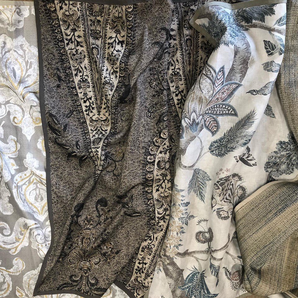 huntersinterior's tweet photo. We've got a huge range of new fabric and wallpaper collections - be sure to come into our showroom to take a look and discover how they can bring your home to life. https://t.co/SboBwnDnUX

#housetohome #interiordesign #softfurnishings #fabriccollections #zoffany https://t.co/RXyAxBeun1