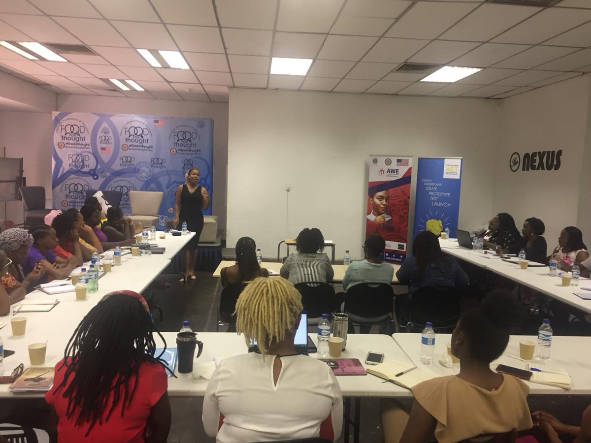 awezimbabwe's tweet image. The women are discussing the . challenge of pricing and selling. How do we manage our costs to ensure we offer the best price to our customers? #AWEnergized #AWEINZIM @usembassyharare @ACTinAfrica