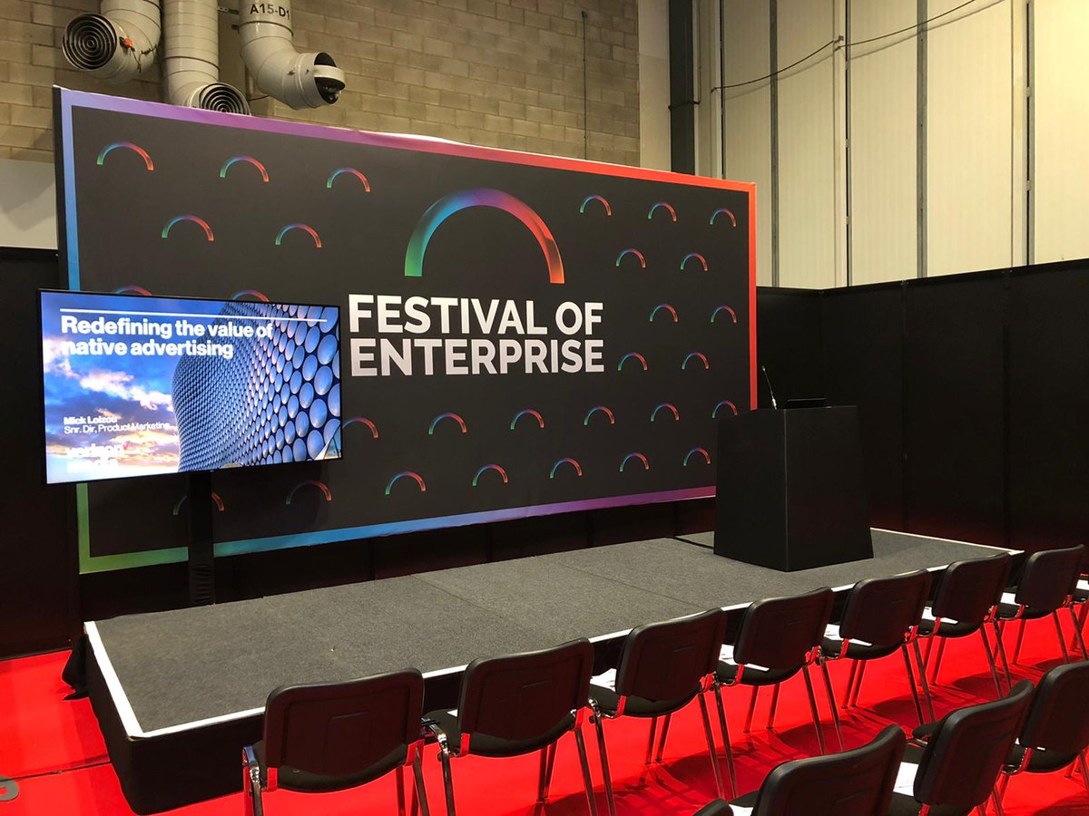 Yahoo Advertising UK (@yahoobusinessuk) on Twitter photo Did you know that native is known to deliver 8x greater CTR than traditional display formats? Come and hear <a href="/mickl_uk/">Mick Loizou Michail</a> speak at the #FestivalofEnterprise today at 11am to see what native can do for your business. Did you know that native is known to deliver 8x greater CTR than traditional display formats? Come and hear <a href="/mickl_uk/">Mick Loizou Michail</a> speak at the #FestivalofEnterprise today at 11am to see what native can do for your business.