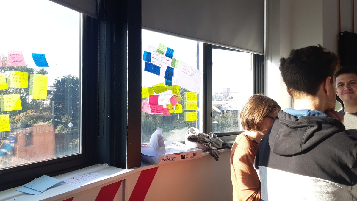 Consolidating a day's worth of research at GovJam today! #LeedsGovJam #GGovJam #hippodigital #servicedesign