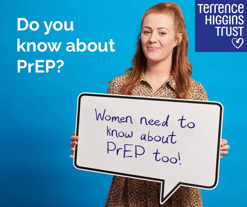 THTorguk's tweet photo. PrEP stops HIV and is for anyone at risk of HIV.

New HIV diagnoses among women are falling but at a slower rate than the population as a whole.

That's why everyone needs to know about PrEP.

#WednesdayWisdom

https://t.co/eKbUOetCAY https://t.co/yudhUJAkkX