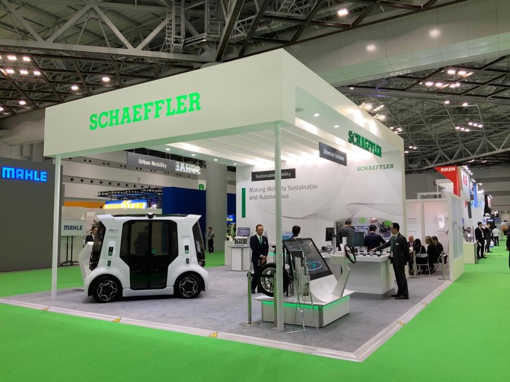 SchaefflerGroup's tweet photo. Schaeffler shows how innovative technology can shape sustainable 
mobility at #TMS 2019. Join us as we step up to the challenge to 
enable the mobility sector to achieve a significant reduction in its
CO2 emissions at S3203, South Hall. #SchaefflerTMS https://t.co/6D22KfPAl5 https://t.co/WyZBSCAIJ1