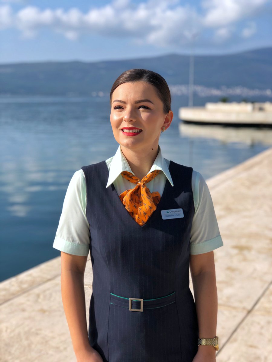 Starting again, a small project for #MontenegroAirlines...under the clear sky of #Tivat.