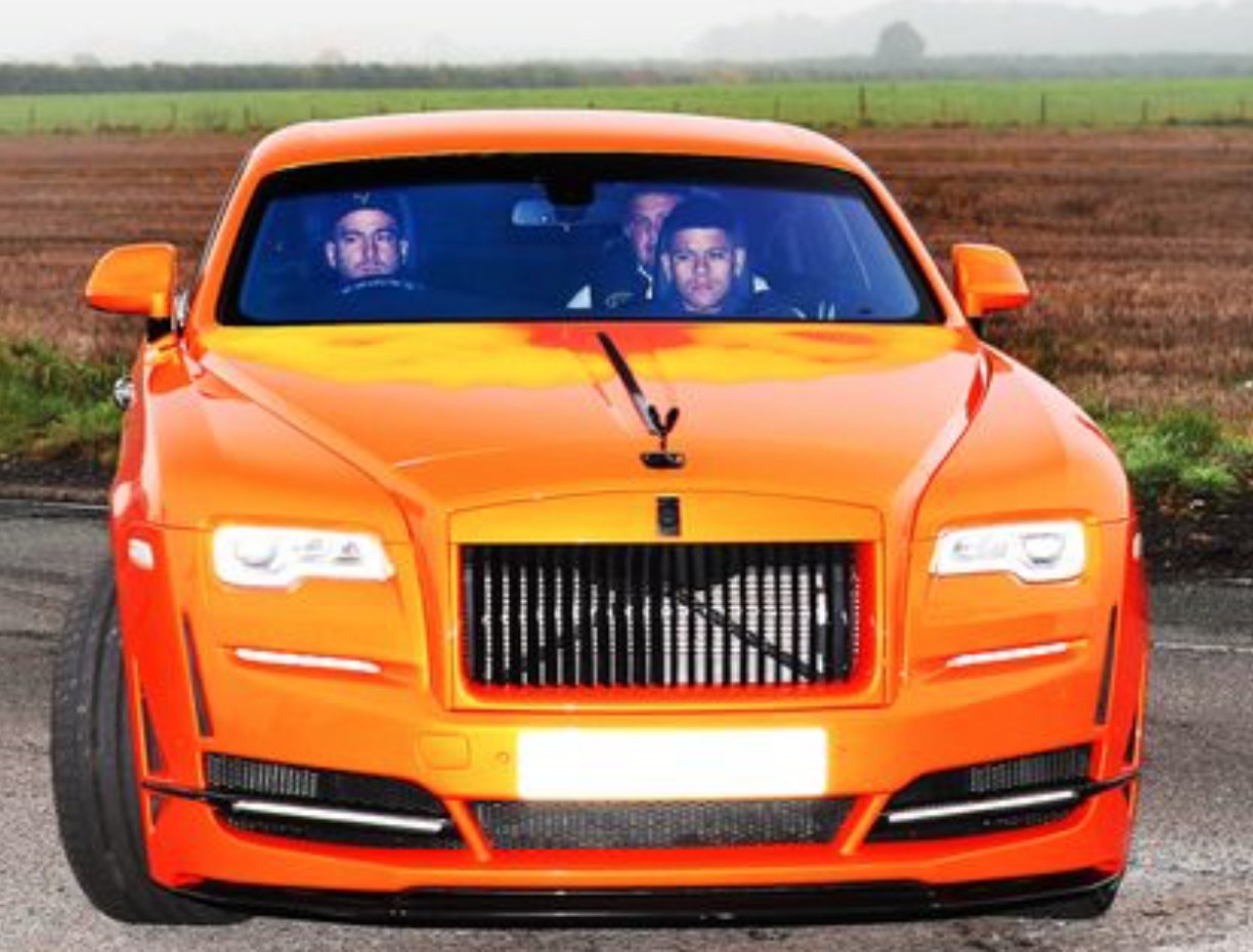 RollsRoyce Dawn  Orange Stripe wrap  WrapStyle