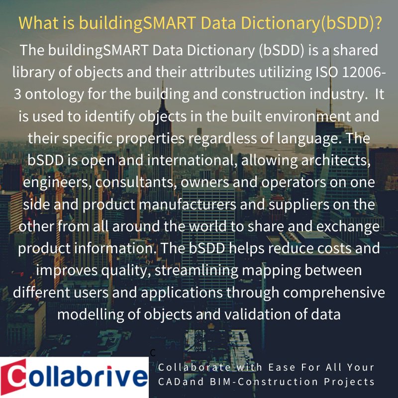 collabrive's tweet image. #BIM  #BCF #bSDD #IFC #Construction #building information modeling