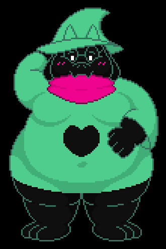 Heya guys! For a early morning pic here's a chubby Ralsei! Pretty cute ...