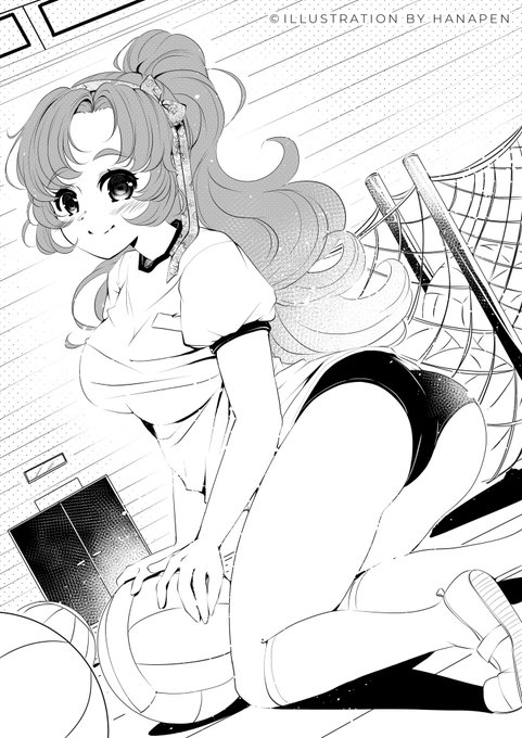 #Inktober2019 Day 23!🖤 
Some gym uniform for day 23~
#Inktober #inktoberday23 #illustration #manga #schoolgirl #制服 #女子高生 #JK #かわいいと思ったらRT #artist #ArtistOnTwitter 