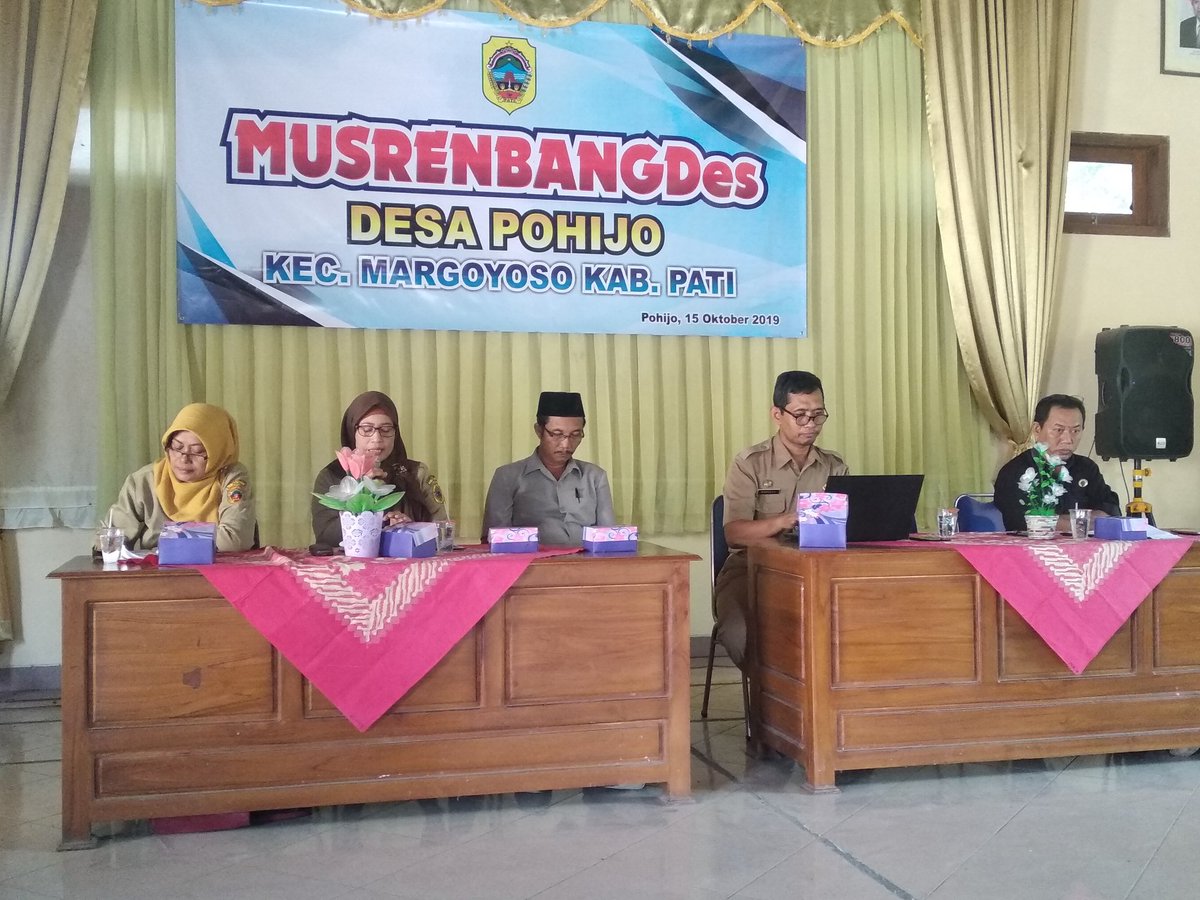 setyawan_p3md's tweet photo. @ganjarpranowo 
Musrenbangdes Tahun 2020 Desa Pohijo Kecamatan Margoyoso Kabupaten Pati Jawa Tengah https://t.co/4rH93scKpo