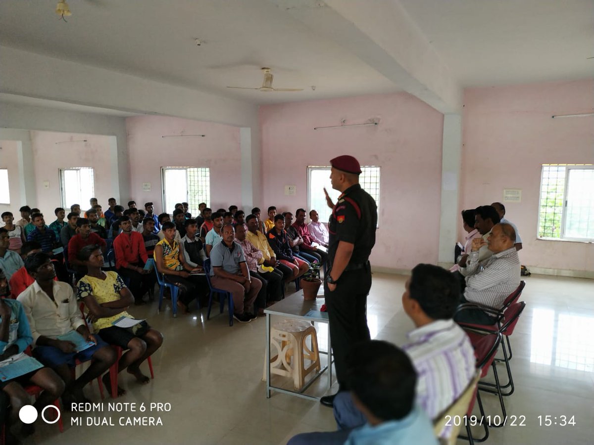 yesd53793986's tweet photo. Army rally training for 150 Youths of #Koppal Dist from 22nd to 26 October in view of Army Recruitment rally to be held Dist Stadium Koppal from 5 to 16 Nov
FOR MORE INFORMATION PLEASE CALL 18004251448
#youth #sports #culture #government #karnataka #gethnaa #bangalore https://t.co/ZqDsPtYEoE