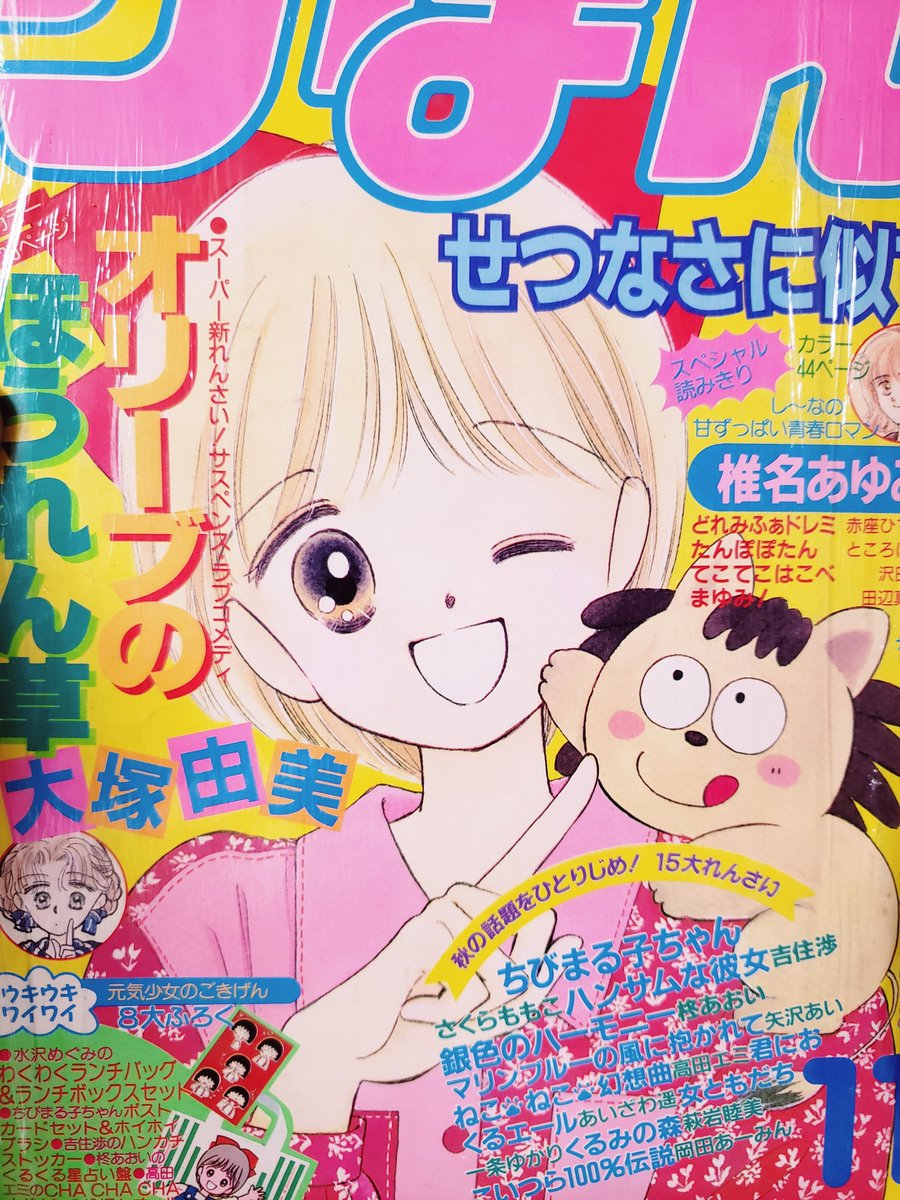 りぼん なかよし ちゃお少女マンガ誌の館 姫ちゃんのリボンの新連載号見たいと言うので マンガ庫とアイカーブした画像から 見つけてみました 90年8月号ですね この年は 11月号の姫ちゃんの表紙 私的には印象的でした