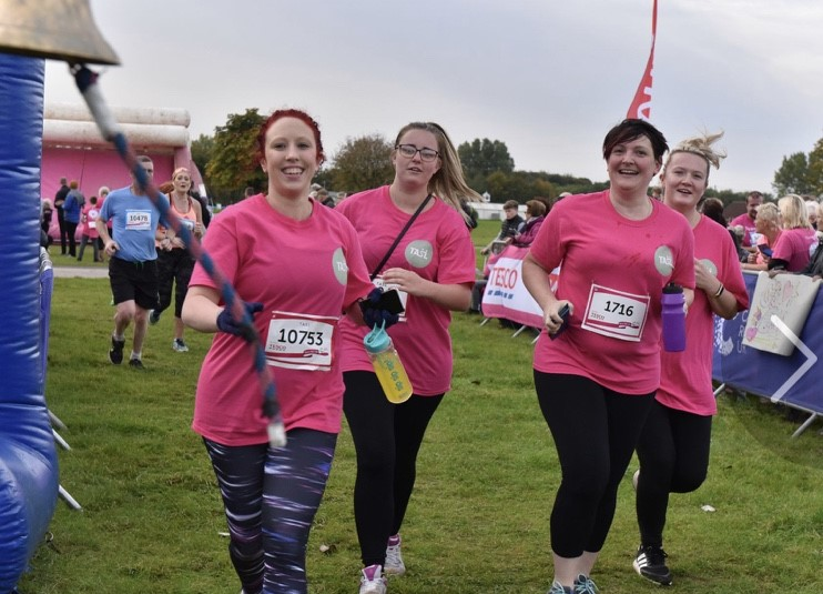 UKTASL's tweet photo. So proud of some of our staff who participated in the Race for Life on October 12, and have raised almost £500 to date! You can contribute to their Cancer Research fundraiser at https://t.co/rt9HFDh7aa https://t.co/O31IBCEwIN