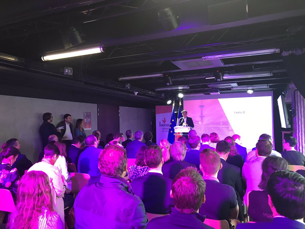 L’écosystème <a href="/Le_Poool/">Le Poool x La French Tech Rennes St-Malo</a> capitale #FrenchTech #Rennes sous les projecteurs nationaux en présence du secrétaire d’Etat au numérique <a href="/cedric_o/">Cédric O</a> qui l’a choisi pour faire ses annonces stratégiques #frenchtech120 #next40 « le numérique tire la création d’emploi : déjà 30000 à #Rennes👏»