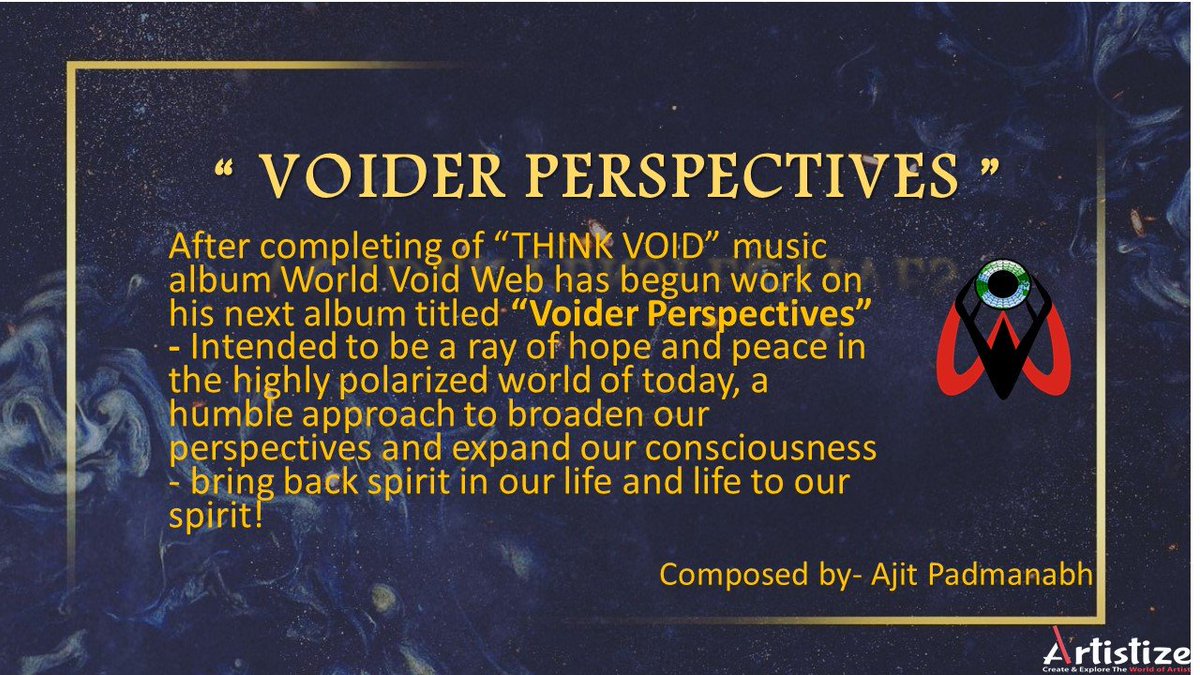 TheWorldVoidWeb's tweet photo. #music #artist #musicforsoul #perspective #musical #media #vibes #positivity #loveformusic #consciousness #spiritual #worldvoidweb #soul #spirit https://t.co/3CqEAWx3SJ