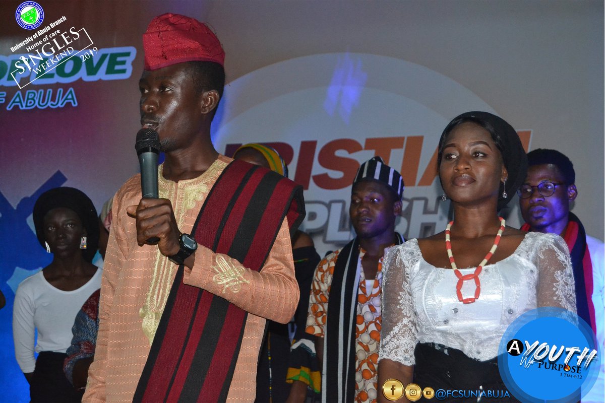 Fcsuniabuja's tweet photo. #fcsuniabuja
#singlesweekend2019
#africannight
A Youth with purpose https://t.co/9f1eAFkktF