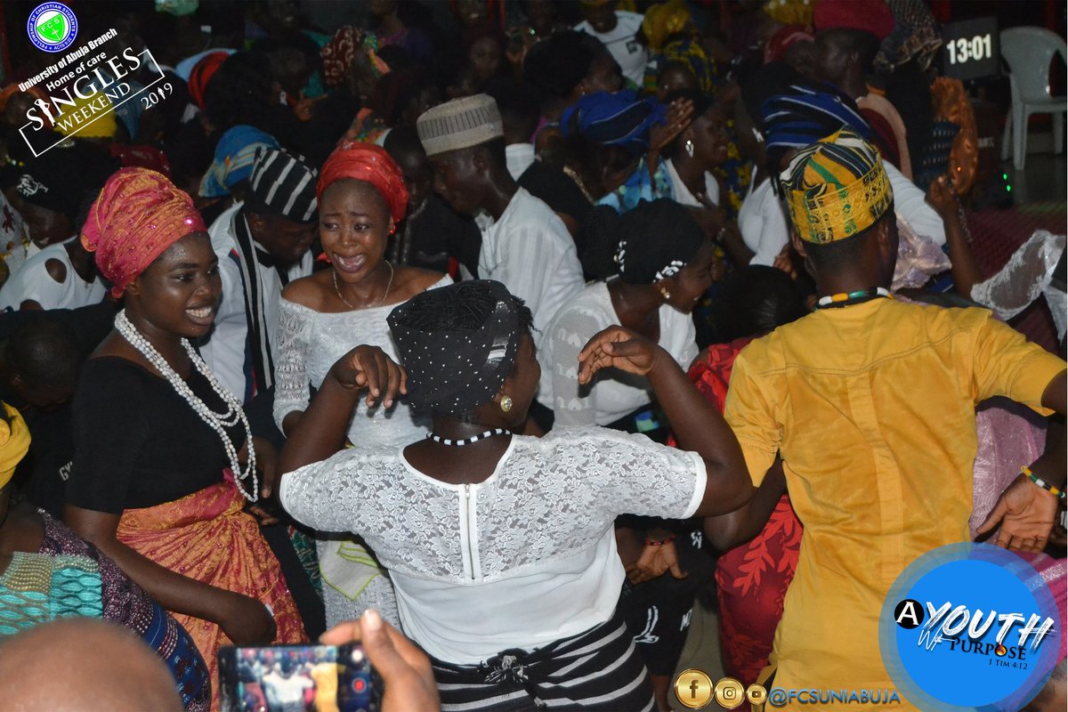 Fcsuniabuja's tweet photo. #fcsuniabuja
#singlesweekend2019
#africannight
A Youth with purpose https://t.co/9f1eAFkktF