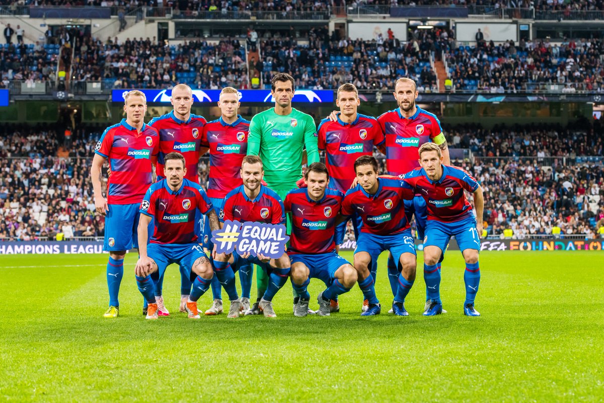 fcviktoria_en's tweet photo. #OnThisDay one year ago we faced @realmadriden 🤩 at their famous stadium 🏟

#fcvp #UCL #RMFCVP https://t.co/fHYMFoBalU