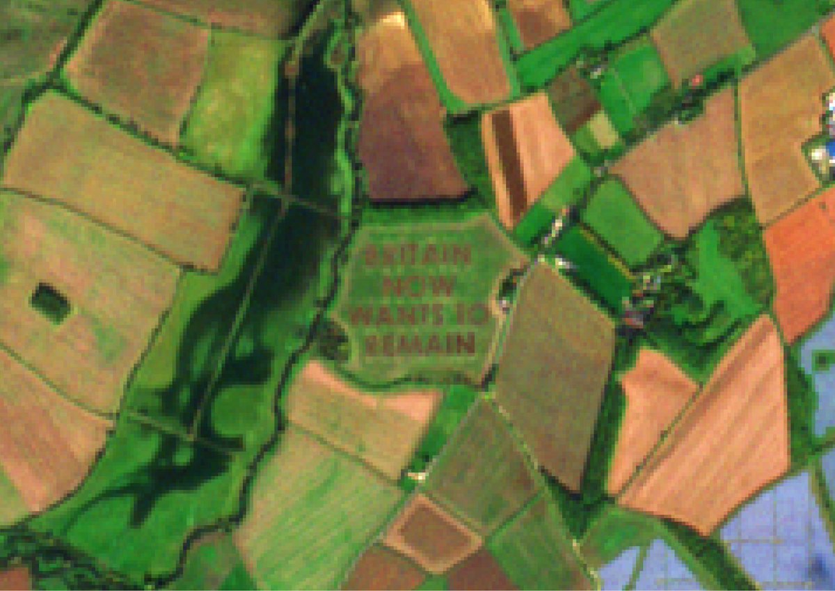 Environment Systems (@envsystems) on Twitter photo A message so clear, you can see it from space! <a href="/ByDonkeys/">Led By Donkeys</a> @abcpoppins @dodd_lisaadodd <a href="/Scientists4EU/">Scientists for EU</a> <a href="/CopernicusEU/">Copernicus EU</a> #Sentinel2 🚜🛰️🇪🇺🇬🇧 A message so clear, you can see it from space! <a href="/ByDonkeys/">Led By Donkeys</a> @abcpoppins @dodd_lisaadodd <a href="/Scientists4EU/">Scientists for EU</a> <a href="/CopernicusEU/">Copernicus EU</a> #Sentinel2 🚜🛰️🇪🇺🇬🇧