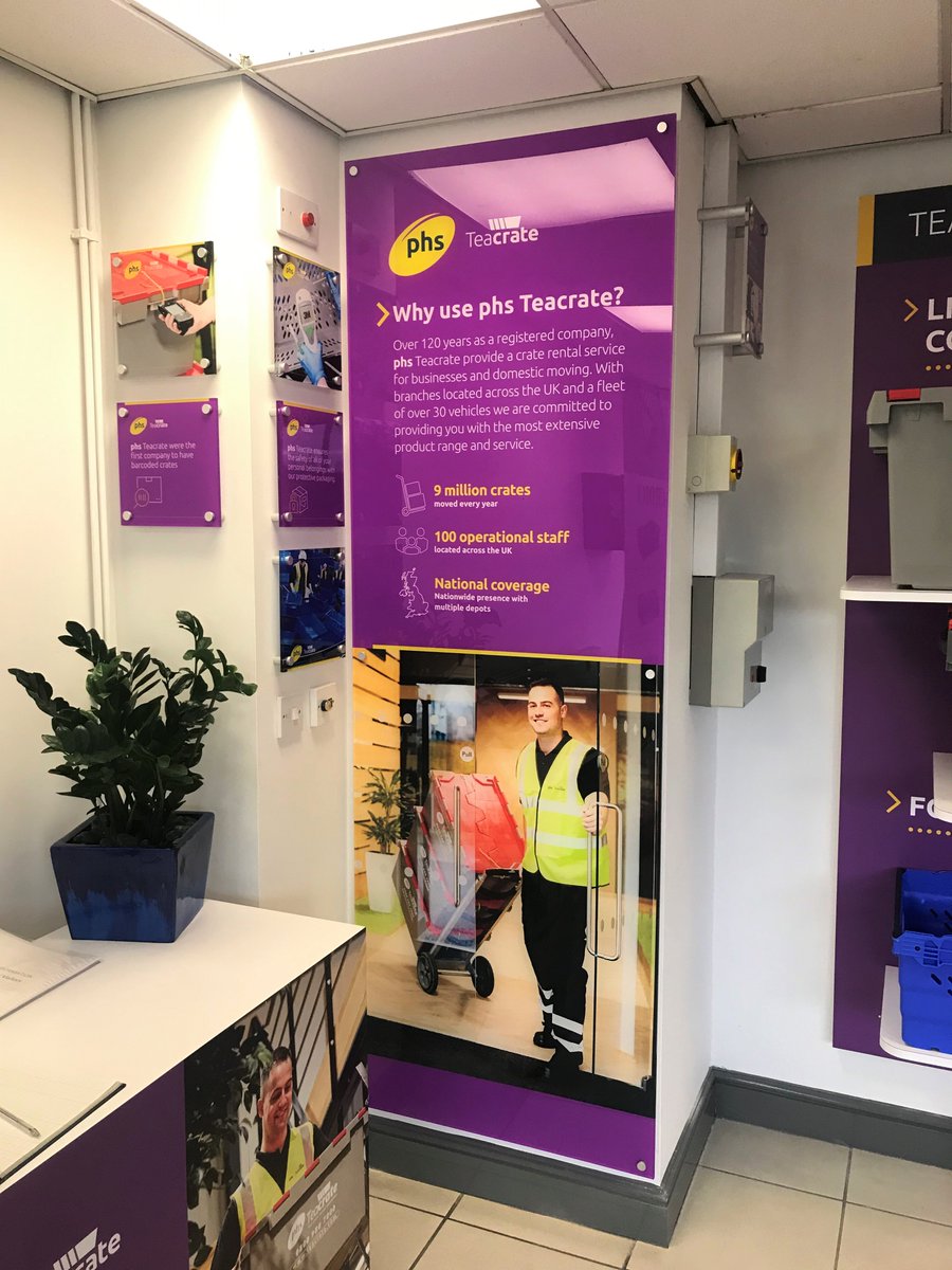 phs_Teacrate's tweet photo. We love our new reception area at our Curdworth depot!
Take a look >>>
#phsTeacrate #rebrand #productwall https://t.co/eYhUVh0qVq