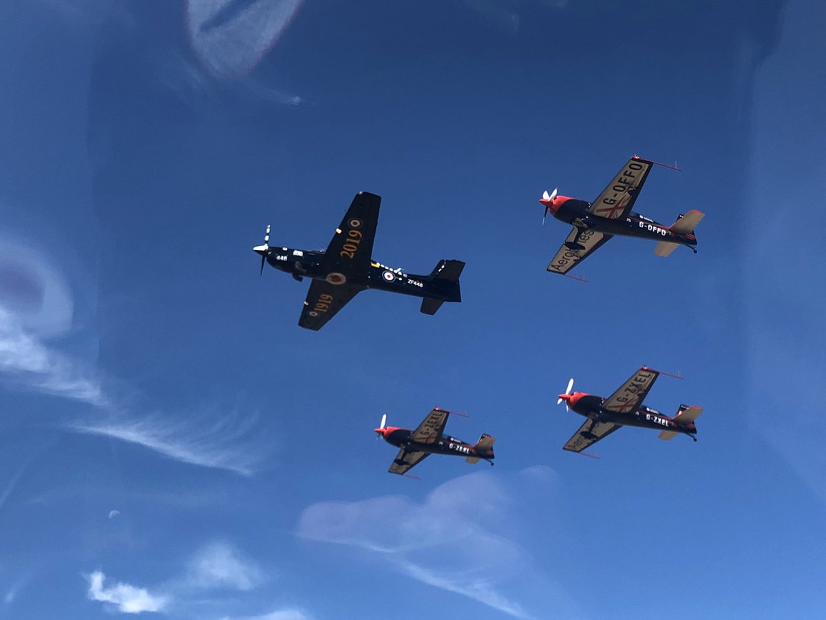Whilst the <a href="/RAFTucanoTeam/">RAF Tucano Display Team</a> has completed its final season, today the <a href="/RAFBF/">RAF Benevolent Fund</a> celebrates its 100th birthday! They continue to provide support to thousands of service personnel, veterans and families of service members! Happy Birthday <a href="/RAFBF/">RAF Benevolent Fund</a> <a href="/Hemma_RAFBF/">Hemma_RAFBF</a> #Rafbf #rafbf100