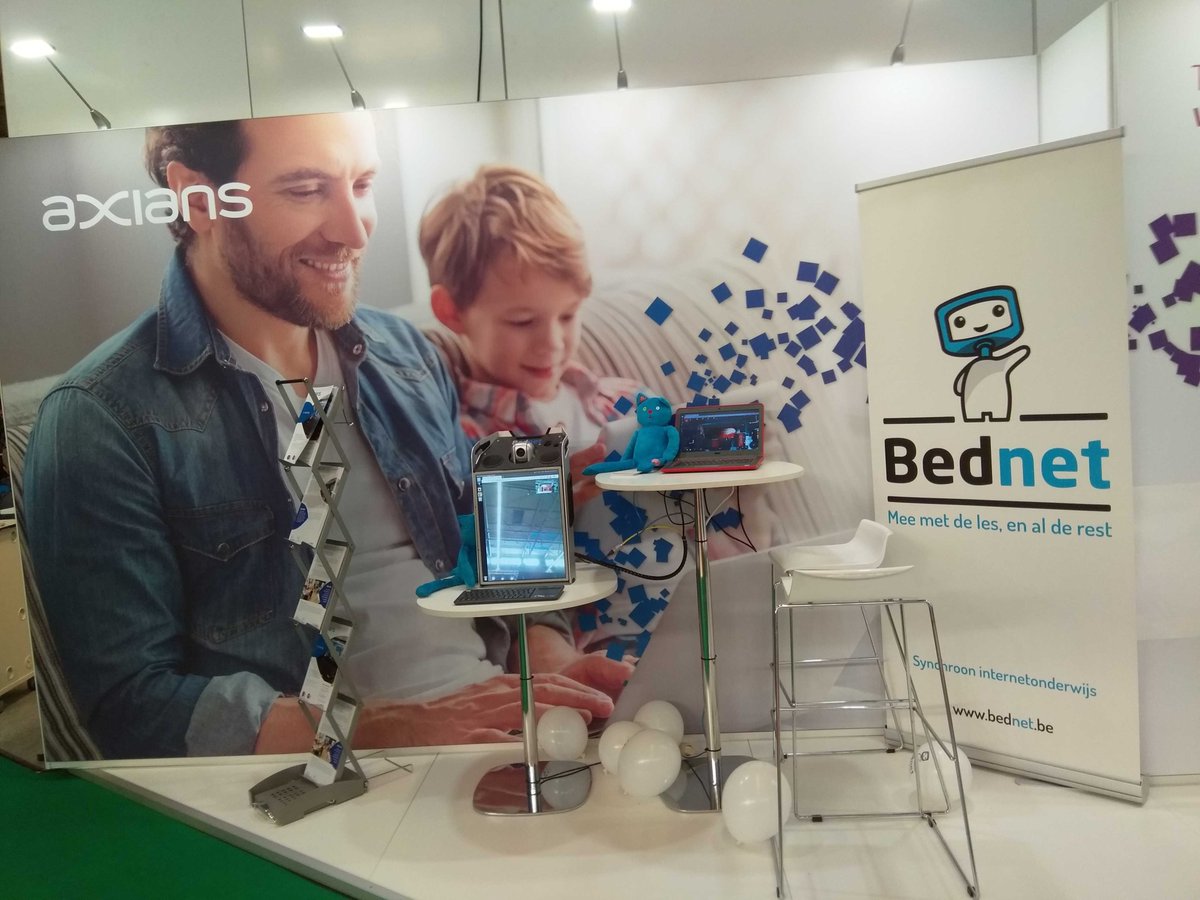 💻Ook #Bednet is aanwezig op de #SETTgent beurs bij de stand van <a href="/AxiansBE/">hossian</a>, de makers van onze #nieuwesoftware #innovatie #onderwijstechnologieën @flandersexpo
