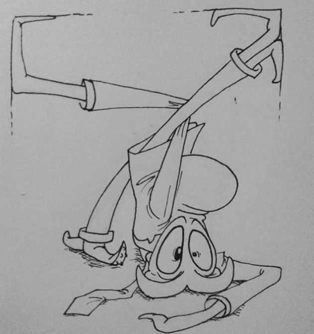 Toonomancer's tweet image. #Inktober/Octo-ber day 23
#Octodad