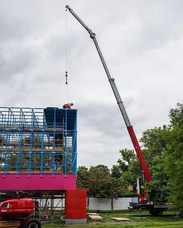The Colour Palace is being dismantled this week after a summer long residency in the grounds of Dulwich Picture Gallery.
Parts from the construction will be recycled and repurposed in local projects.
_________________
<a href="/pricegore/">Pricegore</a>
<a href="/yinka_ilori/">Yinka Ilori</a>
<a href="/mylands_london/">Mylands</a>
<a href="/dezeen/">Dezeen</a>
<a href="/guardian/">The Guardian</a>…