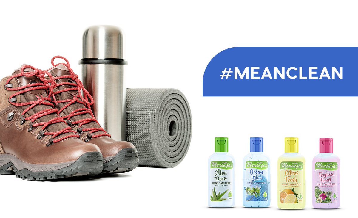 MenengaiOil's tweet photo. Go outside and explore without having to worry about germs. Our NEW Menengai Hand Sanitiser will disinfect your hands with a #MeanClean. What's your favourite scent? #TheHeartOfGoodLiving https://t.co/z42pcYCUUr