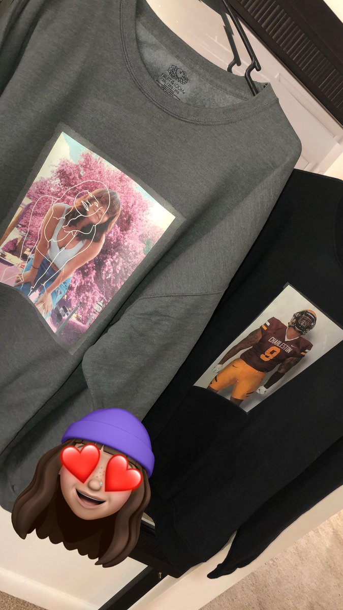 Made my boyfriend and I sweatshirts today 🥰 #couple #relationshipgifts #loveyou