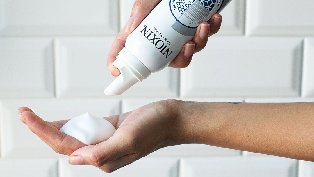 Count on #NIOXIN for whipping up wonders! ☁️ Apply Bodifying Foam for manageable body and hold. It's whipped texture is so light, it won't weigh your hair down! #MindBodyHair #FullerHairFullerLife
