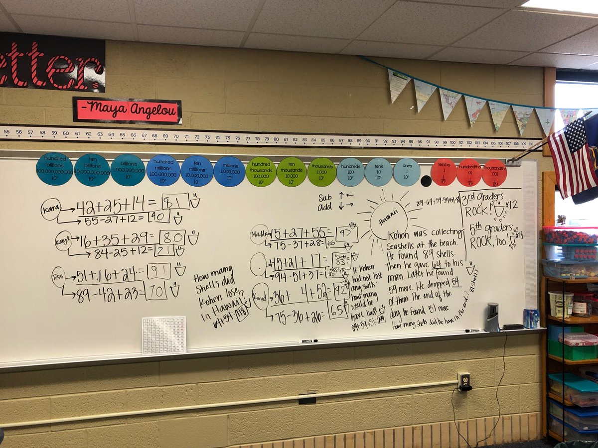 heidiharris515's tweet image. Please don’t get me wrong. I LOVE my new position supporting math K-5! But there are days I feel so sad not to be working all day with this 5th grade class. Look at all this thinking! #uvlearn #5thgradeisthebestgrade #5thgradesmarties