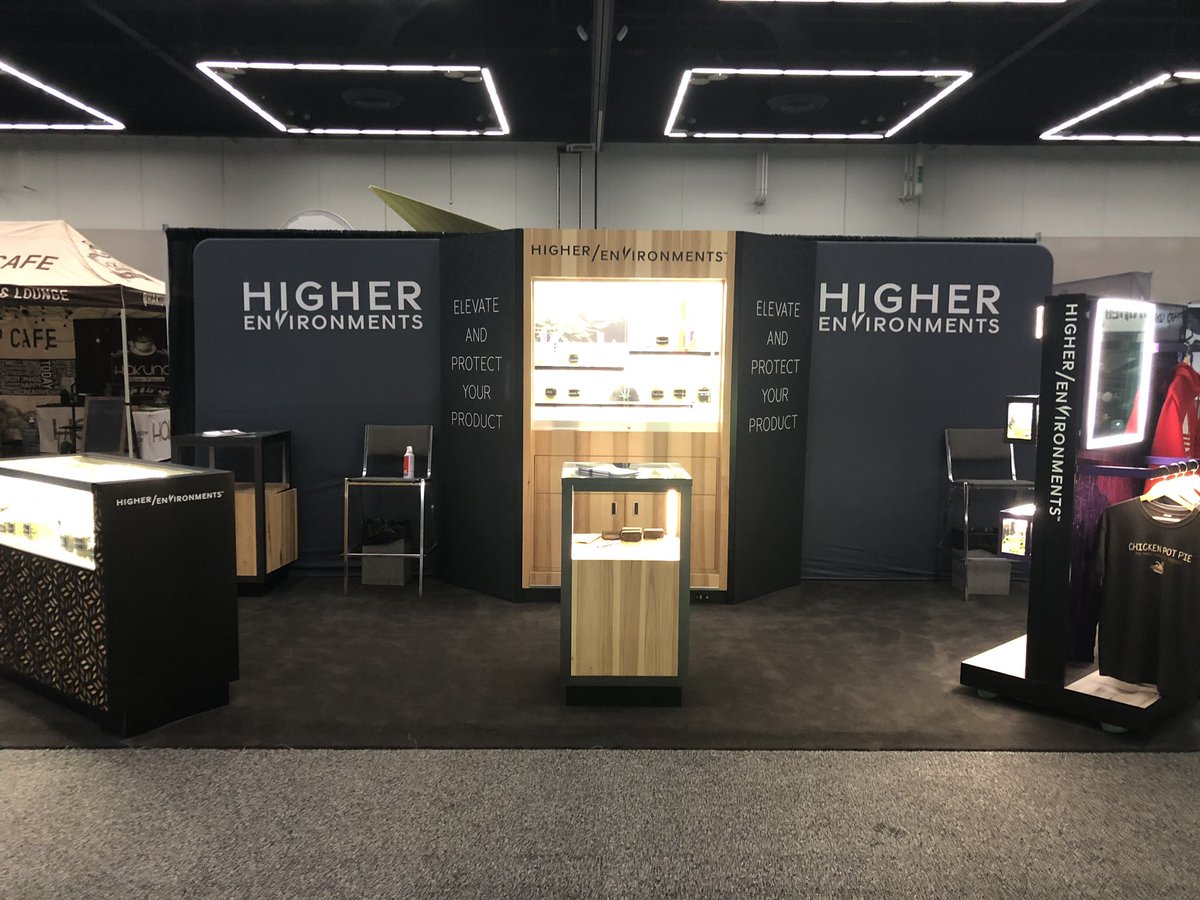 HigherEnvironm1's tweet photo. Day one @RAD_Expo Booth 611 - see you when the show opens at 10am! https://t.co/hMCC0fR6YX