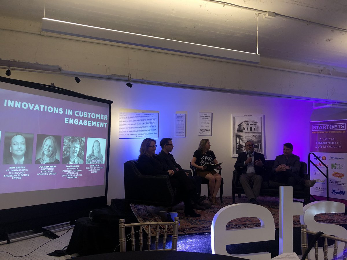 ErinHardick's tweet photo. Time to talk about the customer! @ErinAutin leads the panel on innovation in customer engagement #startatETS https://t.co/mwKt9CLTo2