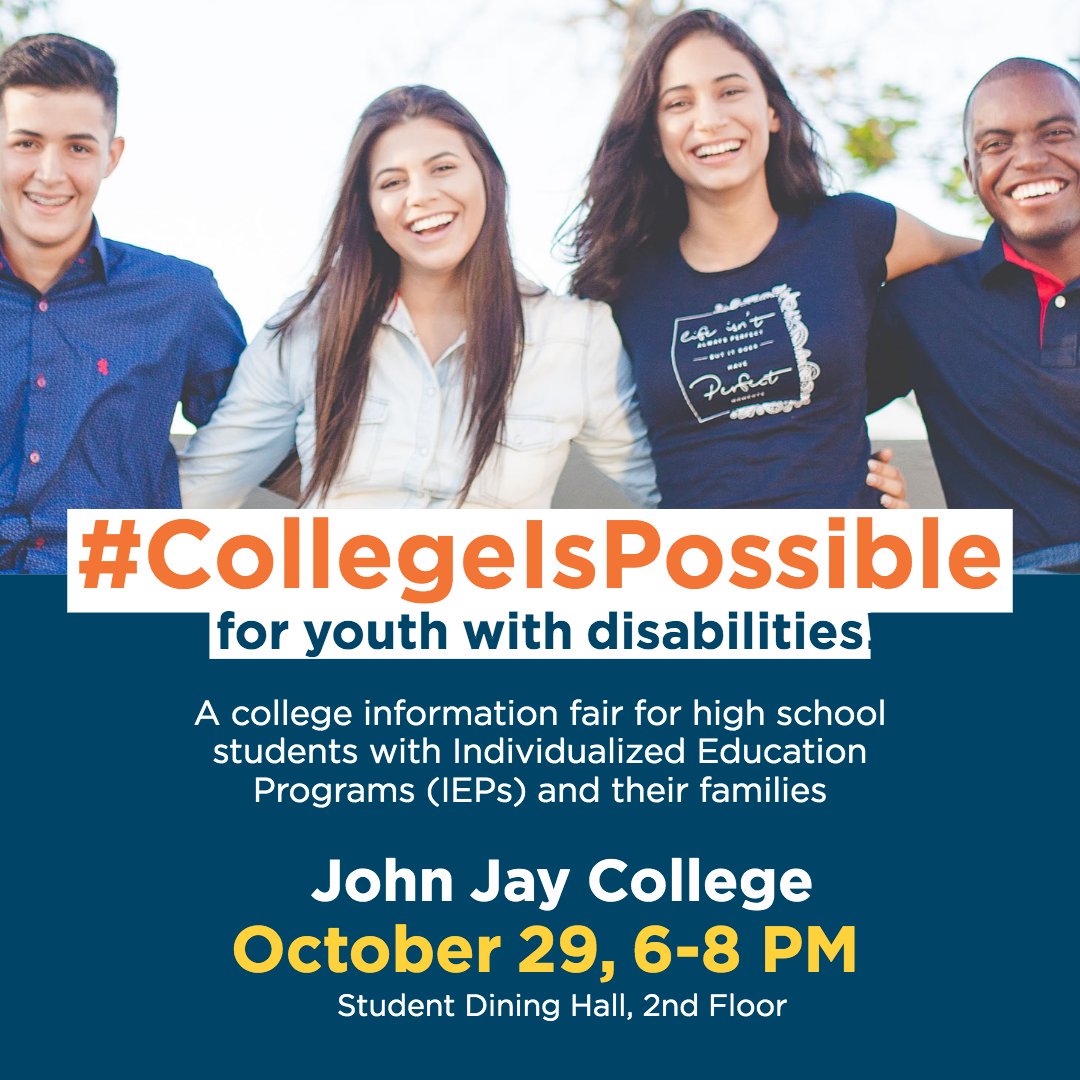 INCLUDEnyc's tweet image. We believe in you! #CollegeIsPossible ow.ly/2kPw50wQDmq