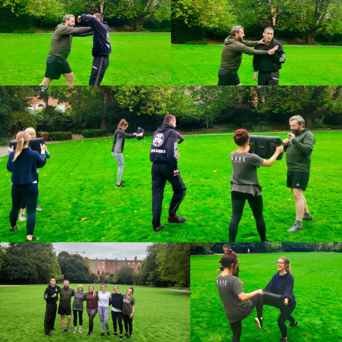 HRMRecruit's tweet photo. Such a fun afternoon today where some of the team learned Self Defence Techniques as part of 'HRM Wellness Week'. The skills learned are highly beneficial and proven to improve mental well being. Great work to all involved! #mentalwellbeing #wellnessweek #selfdefence https://t.co/LDBC4nq6Uz