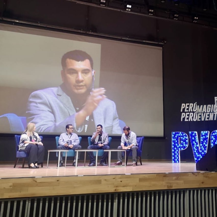 Hub_Udep's tweet photo. Carlos Rodrich, Director de Hub UDEP, participó en el panel “Ecosistemas regionales peruanos” del Perú Venture Capital Conference 2019, junto a Gonzalo Villarán Elías de Innóvate Perú, Karen Montjoy de la InnovaEsan, y Gonzalo Villarán Córdova de Able.
#PVCC #HubUDEP https://t.co/xITRXflO4b