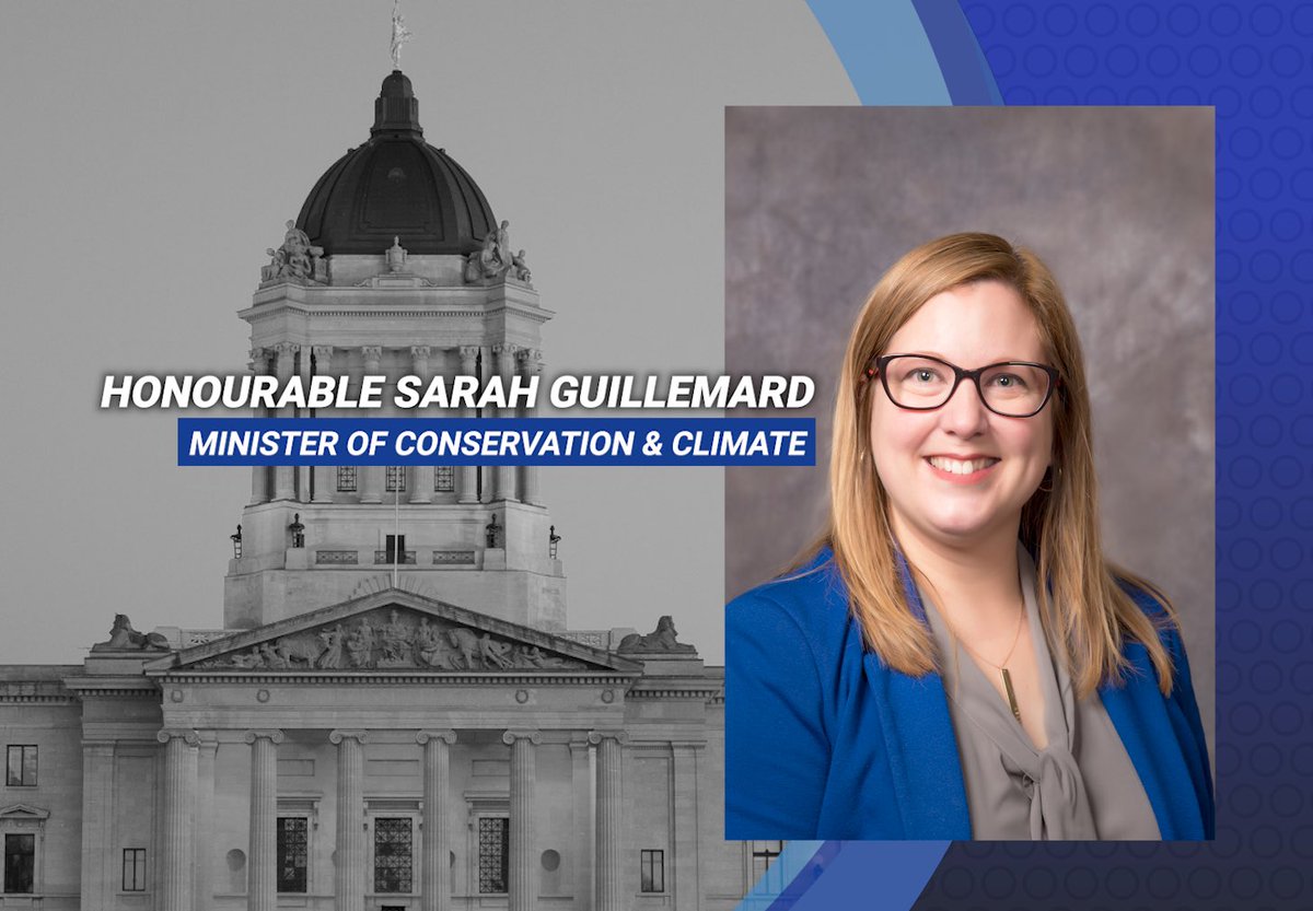 The NEW Minister of Conservation &amp; Climate, @SGuillemardMLA