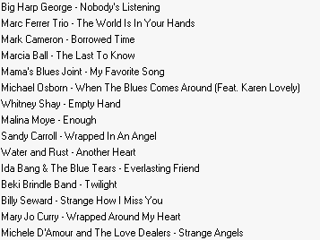 DjMooni's tweet photo. @BluesMusic_Fan Coming up in First Hour:
#BigHarpGeorge #MarcFerrierTrio #MarkCameron @MarciaBallBand #MamaBluesJoint #MichaelOsborn
#Whitneyshay @MalinaMoye https://t.co/jyuihnLJ8G