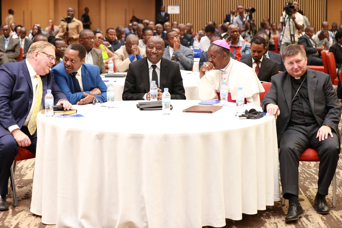 PrimatureRwanda's tweet photo. “Biblical values shaped #Rwanda’s home-grown solutions” PM @EdNgirente said while opening the 9th International Conference of the African Biblical Leadership Initiative at KCC. 

More on the story, click on https://t.co/KP9czzsVc3

For pictures, click on: https://t.co/dwIOAaBWB3 https://t.co/JH2cIpgkOG