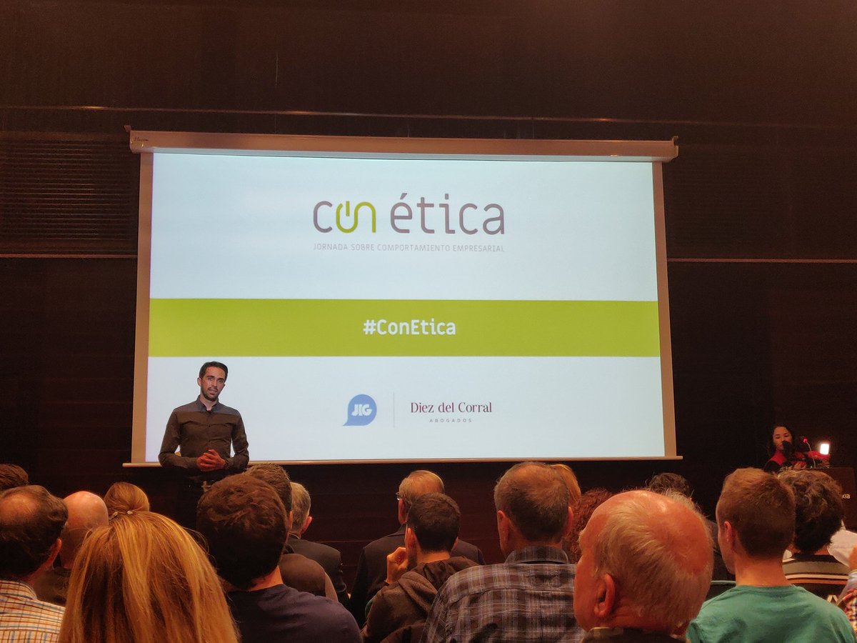 Jornada "Con ética" organizada por nuestro socio <a href="/jig_es/">JIG</a>  con <a href="/albertocontador/">Alberto Contador</a> #conEtica