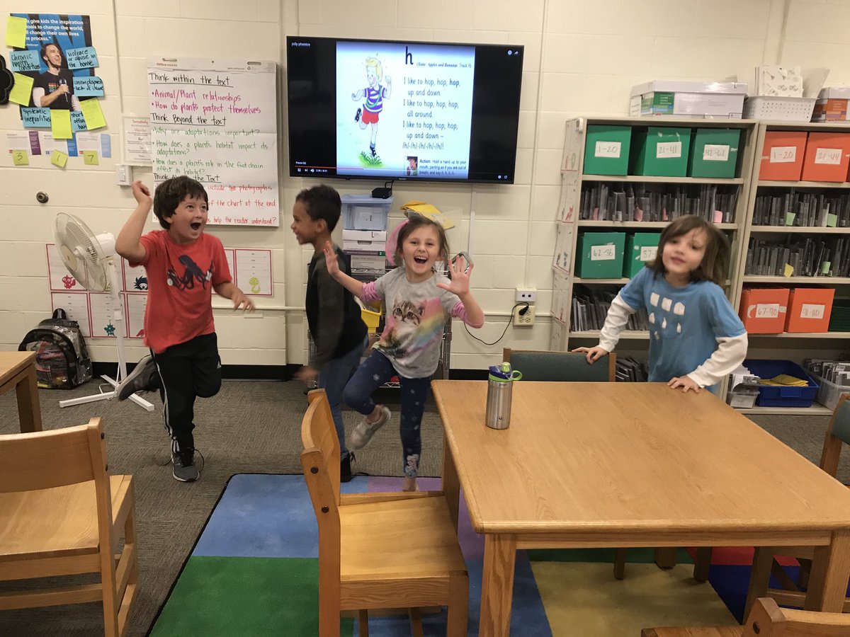 Jolly Phonics is fun! #WeAreSherwood
