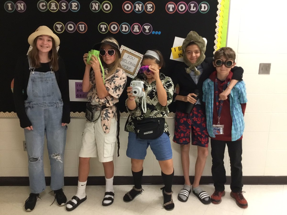 Tacky tourist day for Red Ribbon Week! Our top 5 shown here