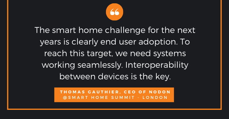 _Altyor's tweet photo. Si vous avez raté la conférence "#SMARTHOME, les innovations" de Thomas GAUTHIER, CEO de #NodOn (#Altyor Group) et #speaker au #SmartHomeSummit2019 voici un extrait choisi... https://t.co/DExJdSvuL3
