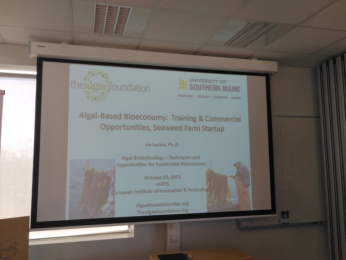 scienceisnotfun's tweet photo. Excellent afternoon of algae biotech industry and investor talks in Iceland @MatisIceland at our @EIT_Food algae biotech talk, great to see current Innovation and products and future potential! https://t.co/eItIqKOjFI