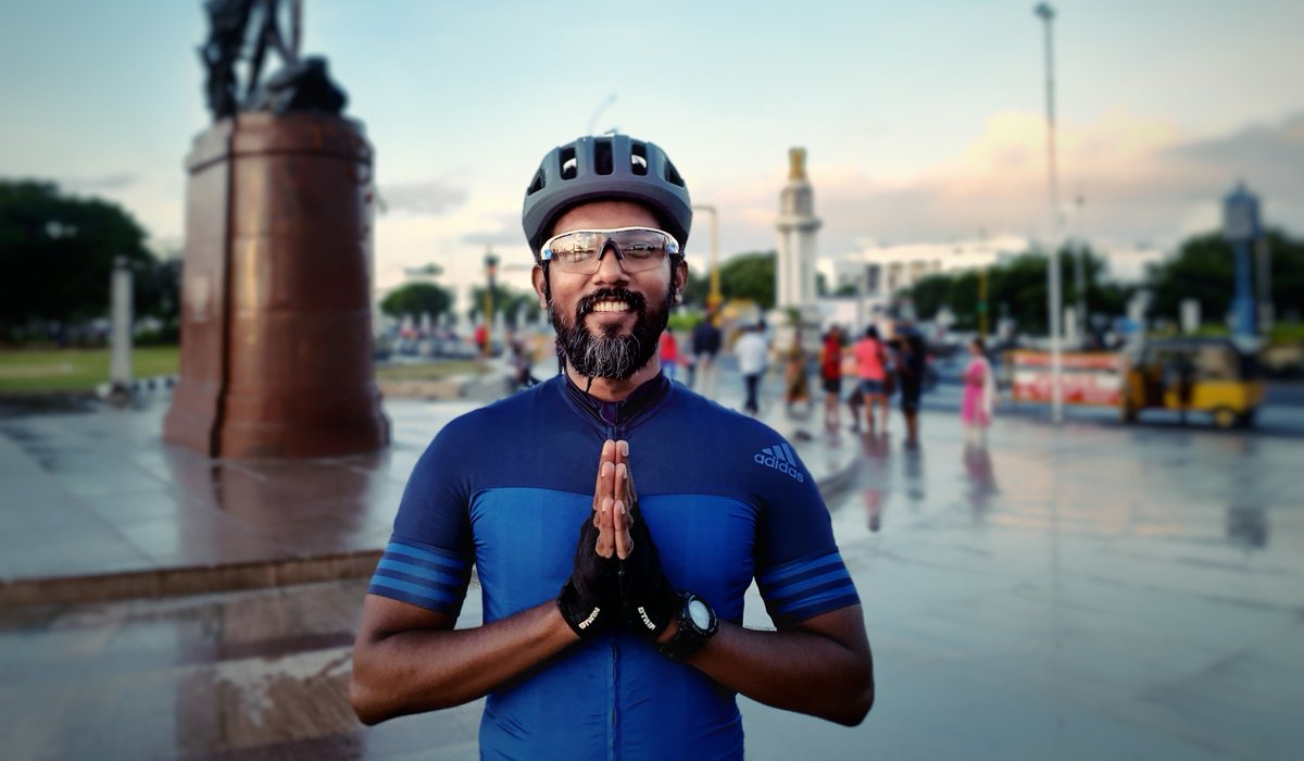 BYCS_org's tweet photo. 👏 “I want to reinitiate an existing infrastructure by putting it to right use” says new #BicycleMayor Felix John from Chennai.
To create awareness about the benefits of #cycling and the use of available infrastructure!
🚲 “If we can do it, anyone can”.
https://t.co/Y6vDIDKM5T https://t.co/3kGMBWTspO