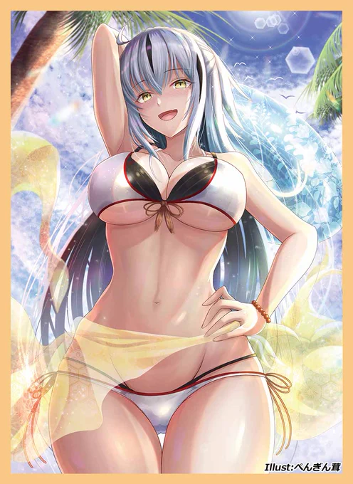 【フォロー&リツイートキャンペーン】白詰草()のアカウントをフォーローして頂き、合わせてこのツイートをリツイートして頂いた方の中から1名様に、サンクリにて頒布予定のぺんぎん茸様()の新作プレイマットとスリーブをプレゼント致します!!締め切りは11月3日までです。 